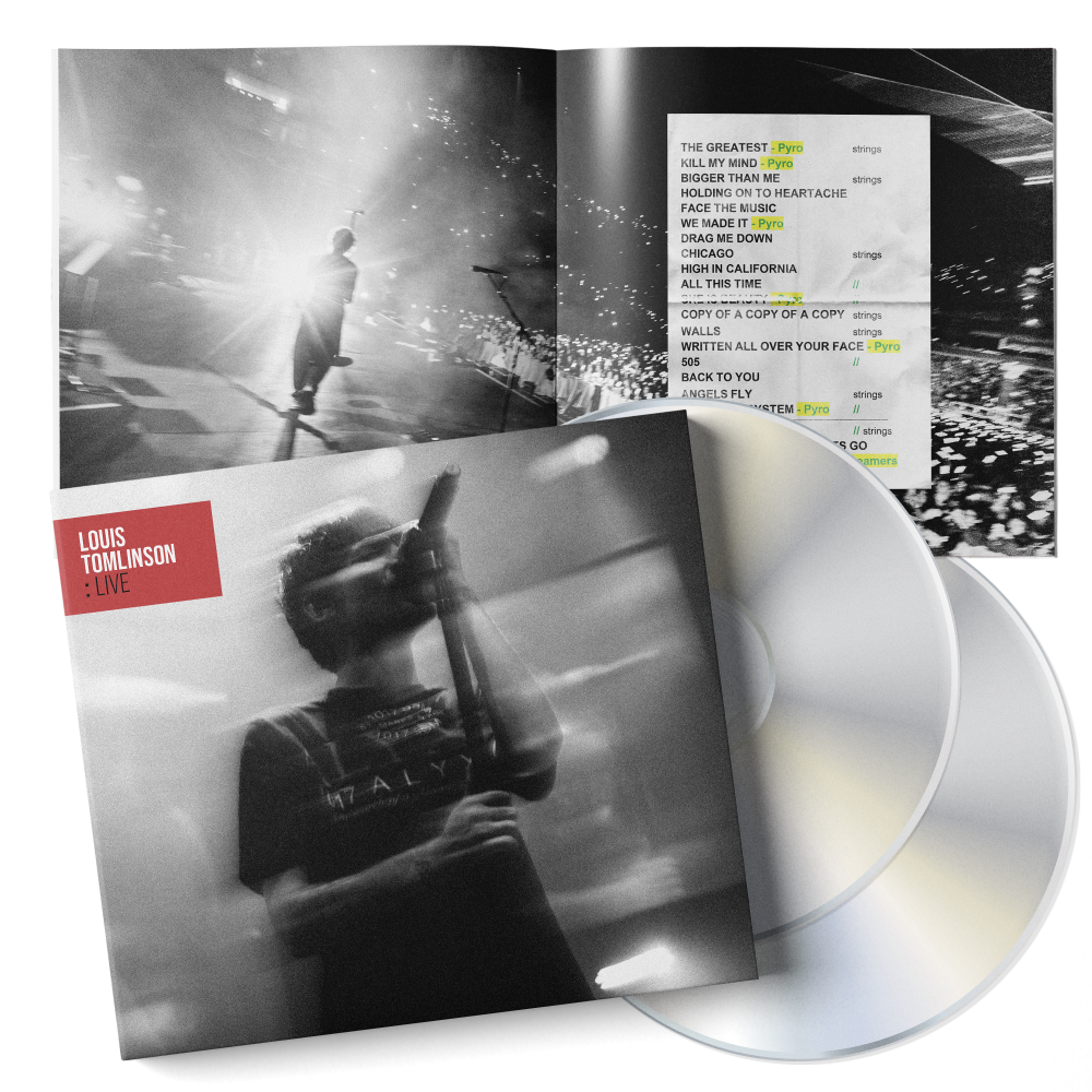 (LIVE) - Double CD Interior Packshot