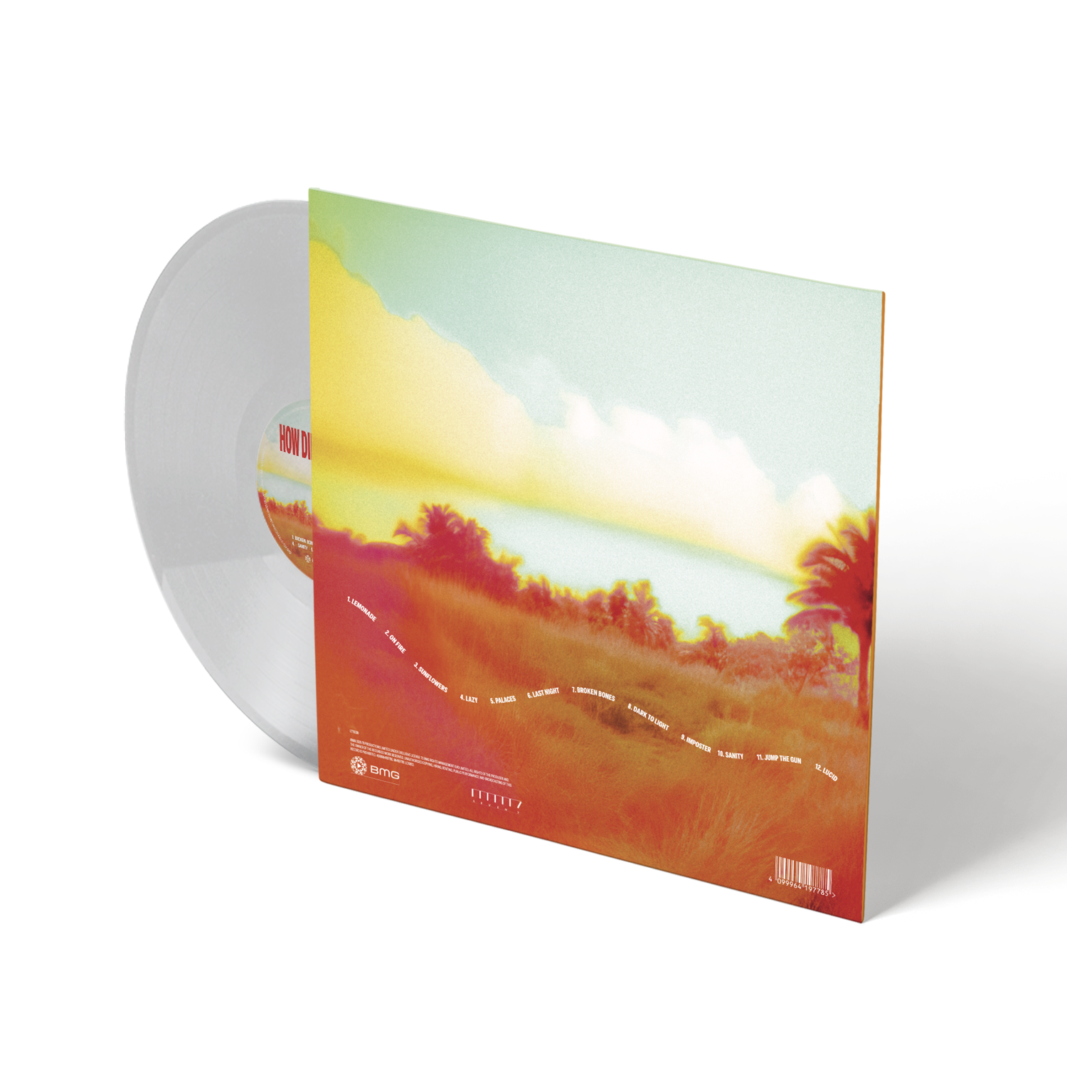 How Did I Get Here? Signed Standard Vinyl Back