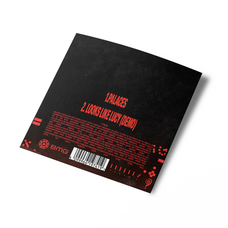 Palaces CD Single - Back